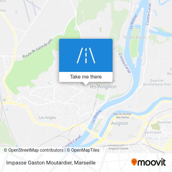 Impasse Gaston Moutardier map