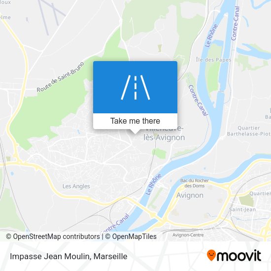 Impasse Jean Moulin map