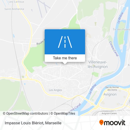 Impasse Louis Blériot map