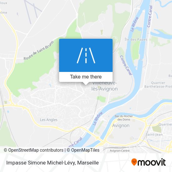 Impasse Simone Michel-Lévy map