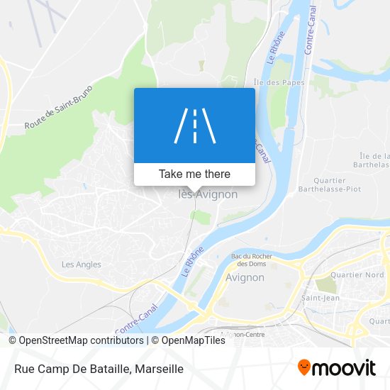 Rue Camp De Bataille map