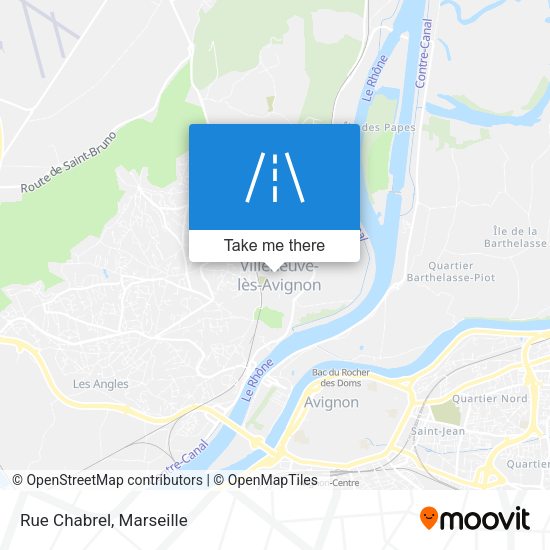 Rue Chabrel map