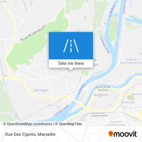 Rue Des Cyprès map