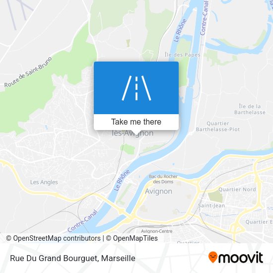 Rue Du Grand Bourguet map