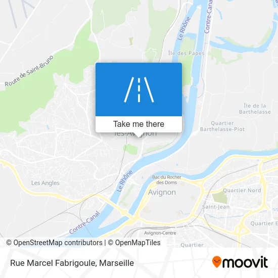 Rue Marcel Fabrigoule map