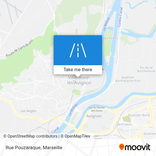 Rue Pouzaraque map