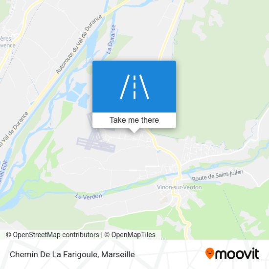 Chemin De La Farigoule map