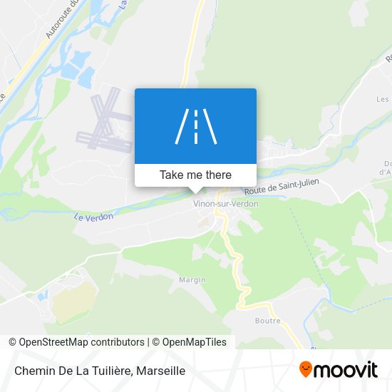Chemin De La Tuilière map