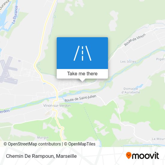 Chemin De Rampoun map