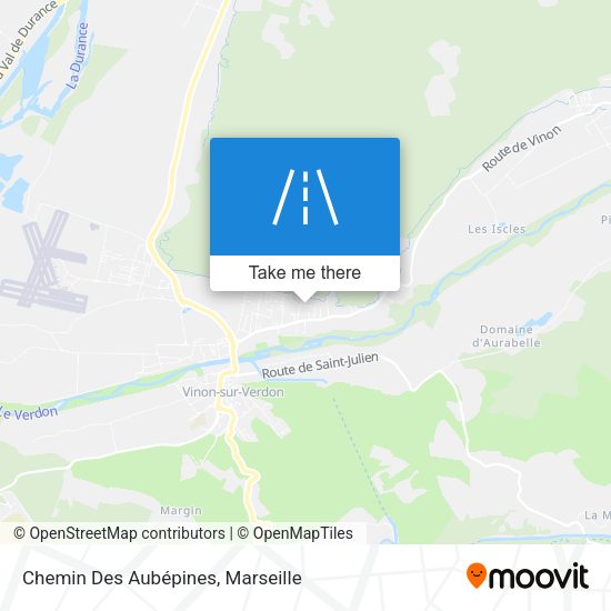 Chemin Des Aubépines map