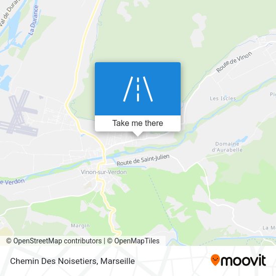 Chemin Des Noisetiers map