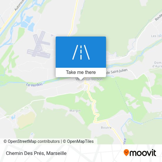 Chemin Des Prés map