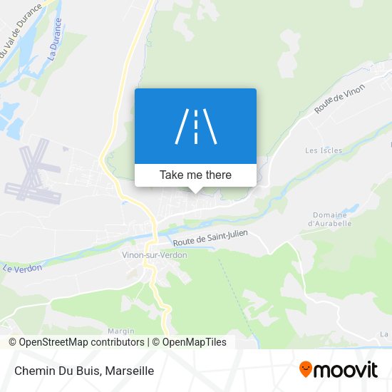 Chemin Du Buis map