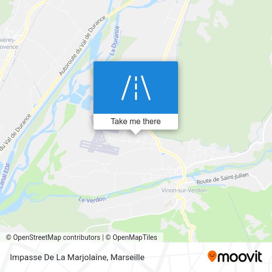 Impasse De La Marjolaine map