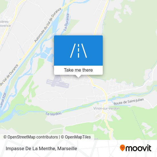 Impasse De La Menthe map