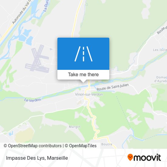 Impasse Des Lys map