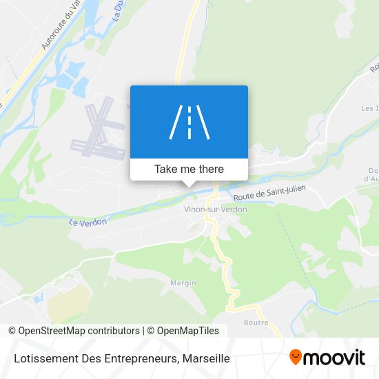 Lotissement Des Entrepreneurs map
