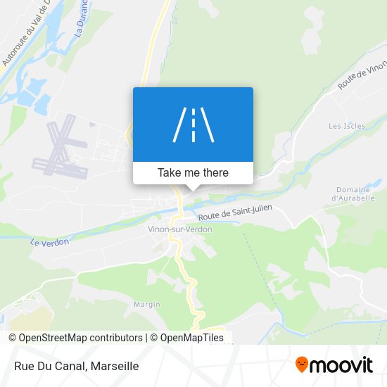 Rue Du Canal map