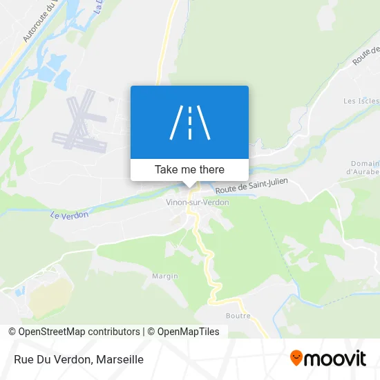 Rue Du Verdon map