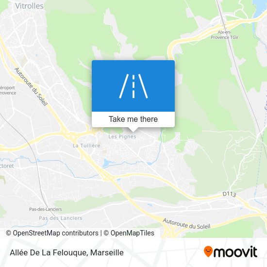 Allée De La Felouque map