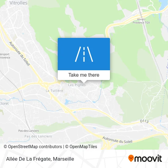 Allée De La Frégate map