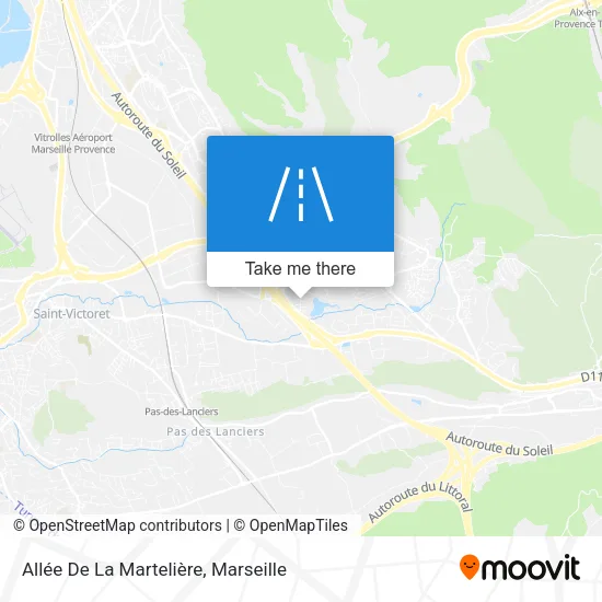 Allée De La Martelière map