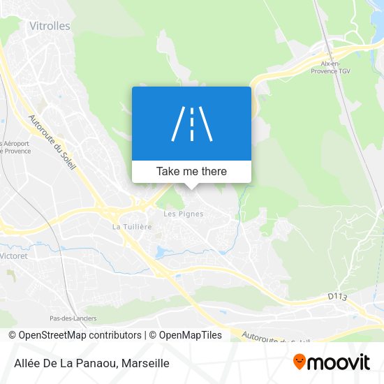 Allée De La Panaou map