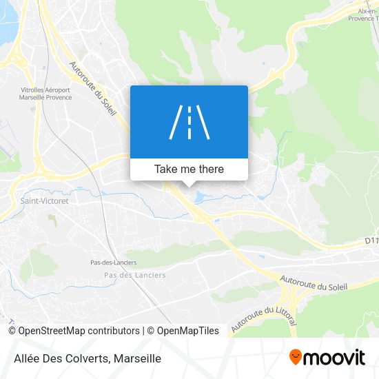 Allée Des Colverts map