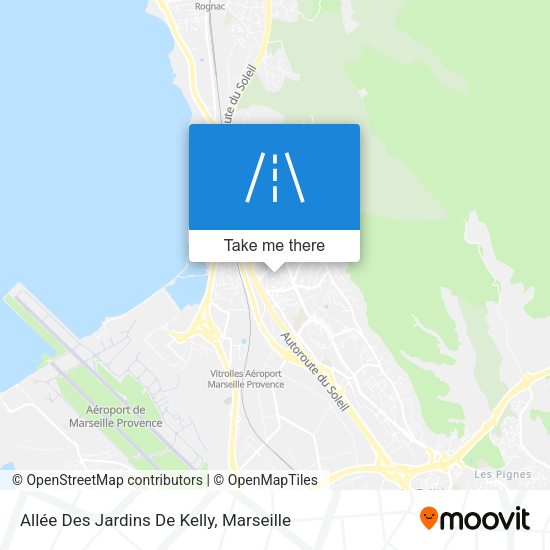 Allée Des Jardins De Kelly map