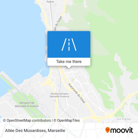 Allée Des Musardises map