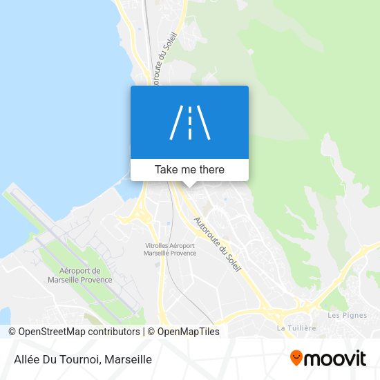 Allée Du Tournoi map