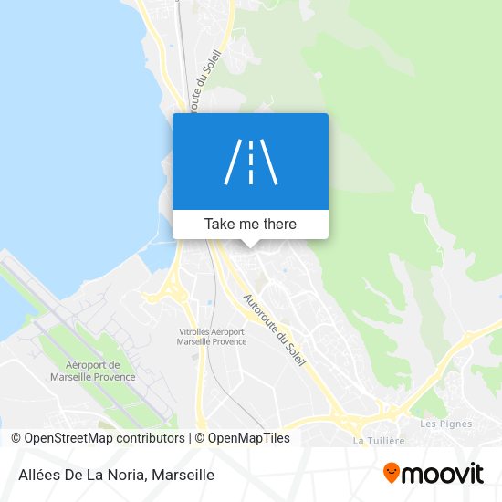 Allées De La Noria map