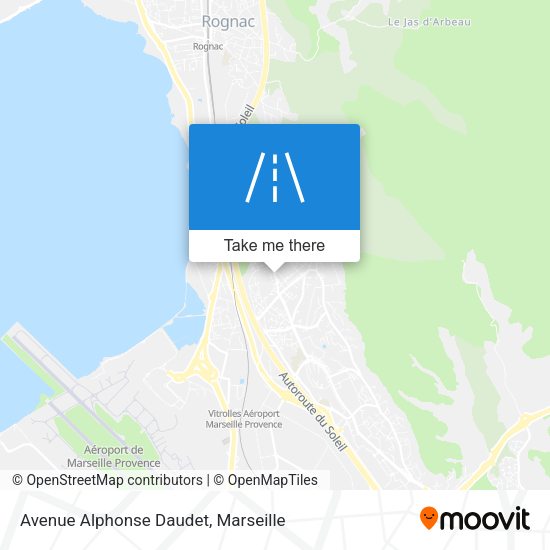 Avenue Alphonse Daudet map