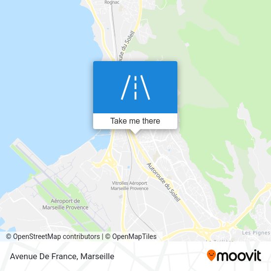 Avenue De France map