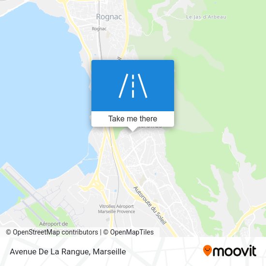 Avenue De La Rangue map