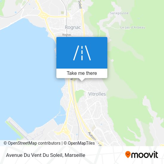 Avenue Du Vent Du Soleil map