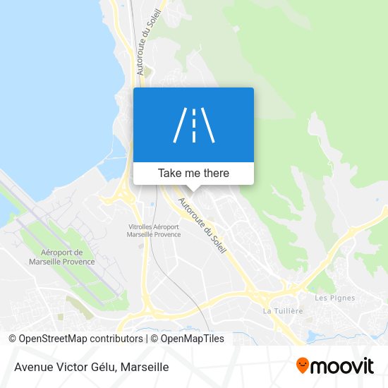 Avenue Victor Gélu map