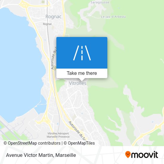 Avenue Victor Martin map