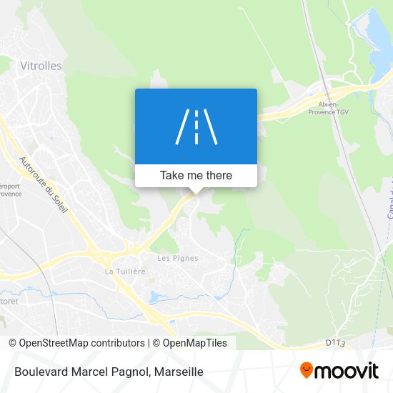 Boulevard Marcel Pagnol map