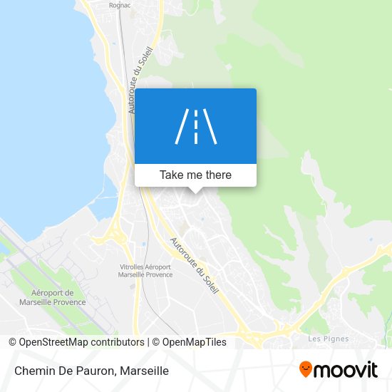 Chemin De Pauron map