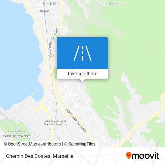 Chemin Des Costes map