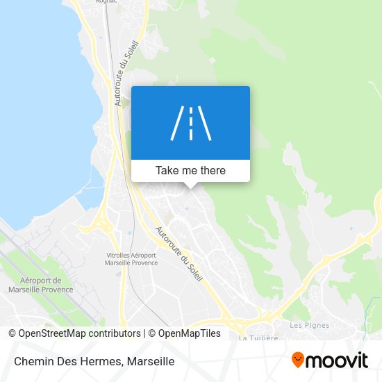 Chemin Des Hermes map