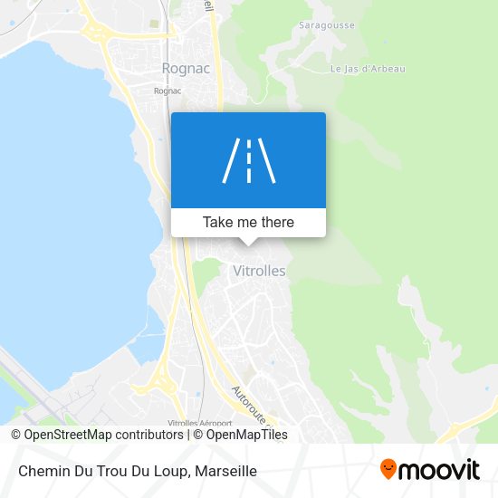 Chemin Du Trou Du Loup map
