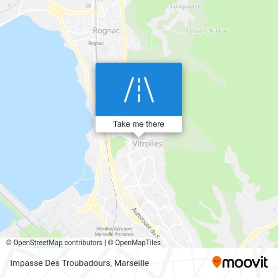 Impasse Des Troubadours map