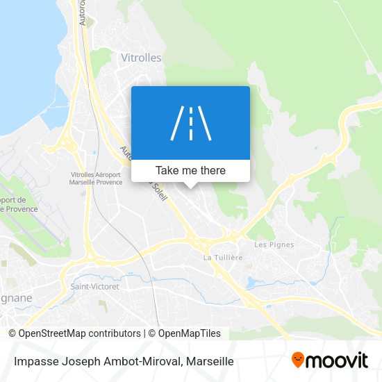 Impasse Joseph Ambot-Miroval map