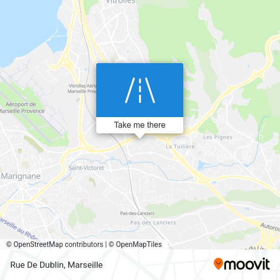 Rue De Dublin map