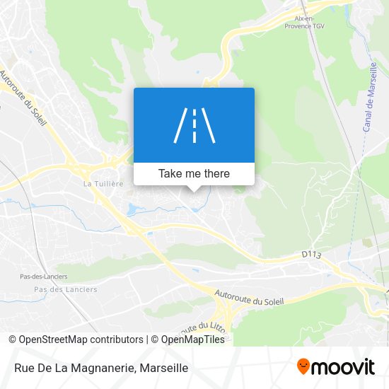 Rue De La Magnanerie map