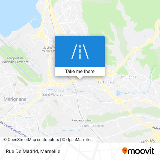 Rue De Madrid map