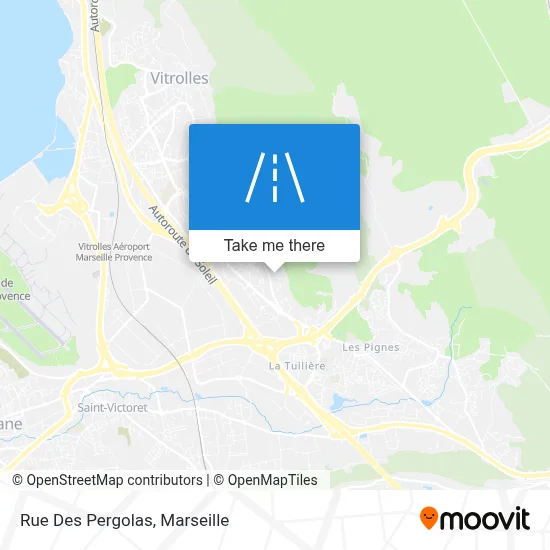 Rue Des Pergolas map