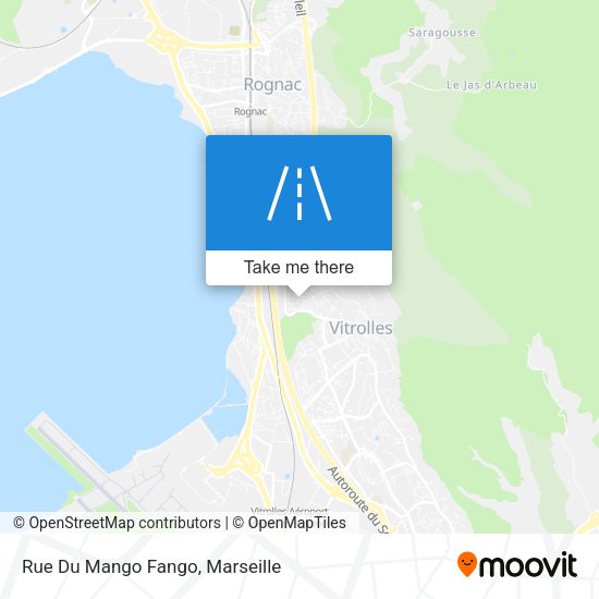 Rue Du Mango Fango map